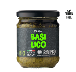 Conserve de legume Pesto cu Busuioc Bio Puma 180 gr